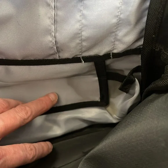 Adidas Black Laptop Bag Commuter Satchel Tote with Adjustable & Removable Strap - Picture 12 of 16